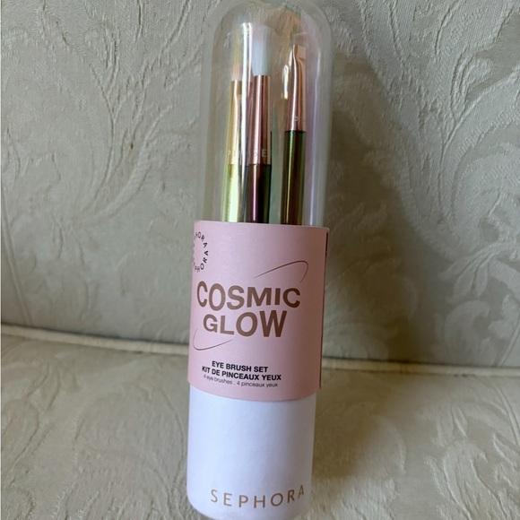 Sephora Cosmic Iridescent Makeup Eyeshadow Brush Set BNIB - Picture 8 of 16